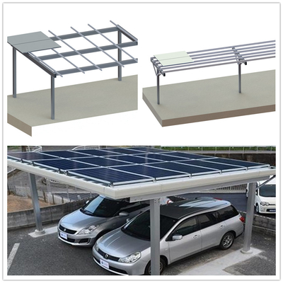 AL6005 قاب پانل خورشیدی سایبان پارکینگ آلومینیومی مسکونی