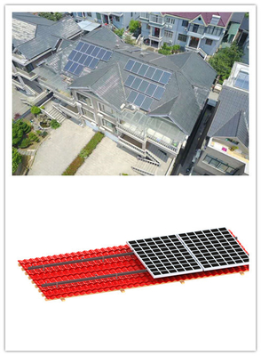 200mm 35m/S خورشیدی نصب سیستم های فتوولتائیک روی خانه هوک تایل سقف براکت نصب خورشیدی MRA1