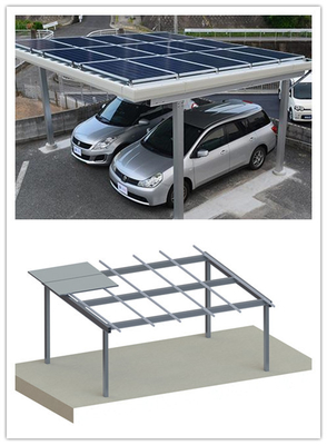 سیستم‌های نصب فتوولتائیک خورشیدی فتوولتائیک پارکینگ پارکینگ آلومینیومی با مقاومت بالا CPT