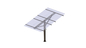 سیستم قفسه زمین خورشیدی HDG 60m/S , سیستم های نصب تک قطبی PV زمینی