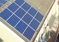 ساختار نصب پانل خورشیدی روی پشت بام آلومینیومی قابل تنظیم پایه تیر چوبی فتوولتائیک